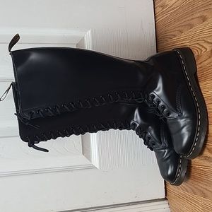 Dr. Martens Black Combat Boots
